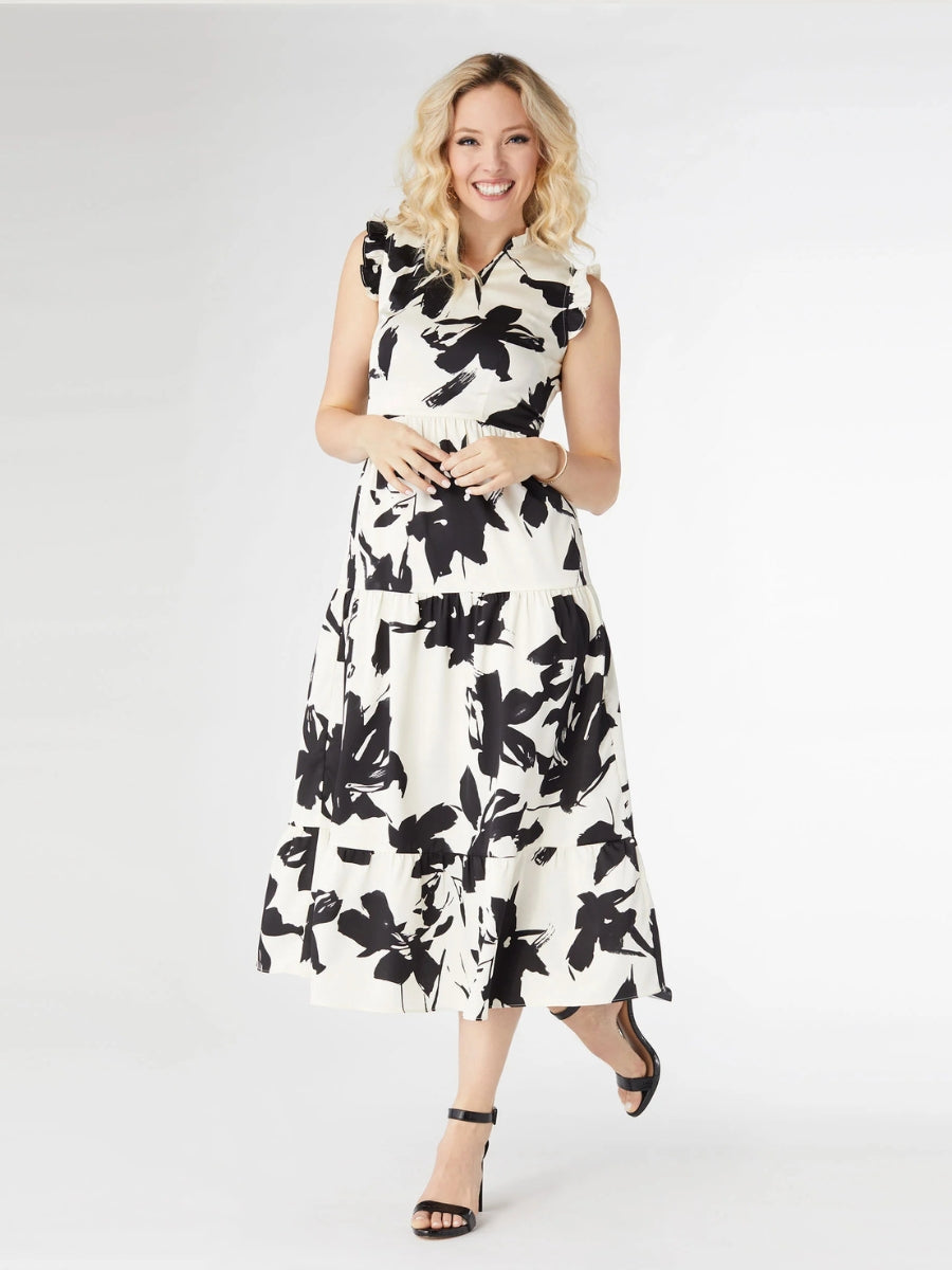 Coco + Carmen Leilani Maxi Dress - Cream/Black